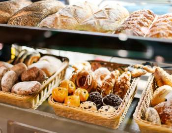 A selection of baked goods at one of the many great bakeries on Hilton Head Island