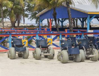 Beach wheelchair rentals available on Hilton Head Island