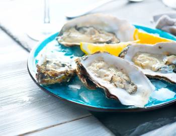 Fresh oysters served at Benny's Coastal Kitchen on Hilton Head Island
