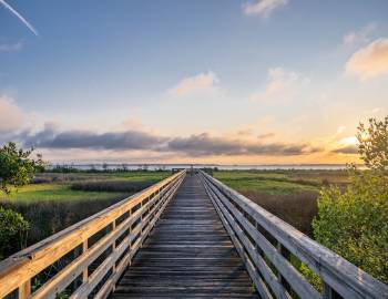 hilton head island bridge sunset