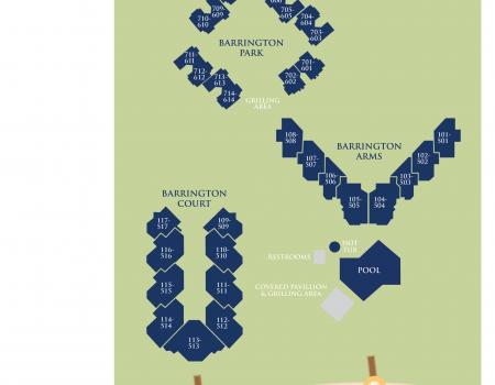 Map of Barrington Hilton Head Island