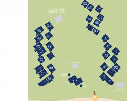 Map of Villamare Palmetto Dunes