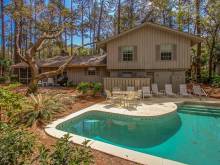 A vacation rental with a private pool on Hilton Head Island