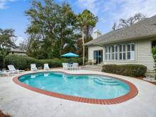 A vacation home rental with a pool on Hilton Head Island