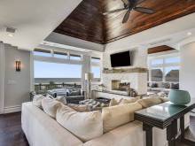 The living room of a vacation rental on Hilton Head Island