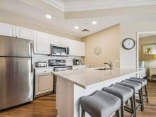 The kitchen at a vacation rental on Hilton Head Island