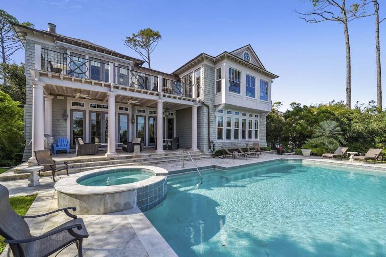 hilton head vacation rental with private pool