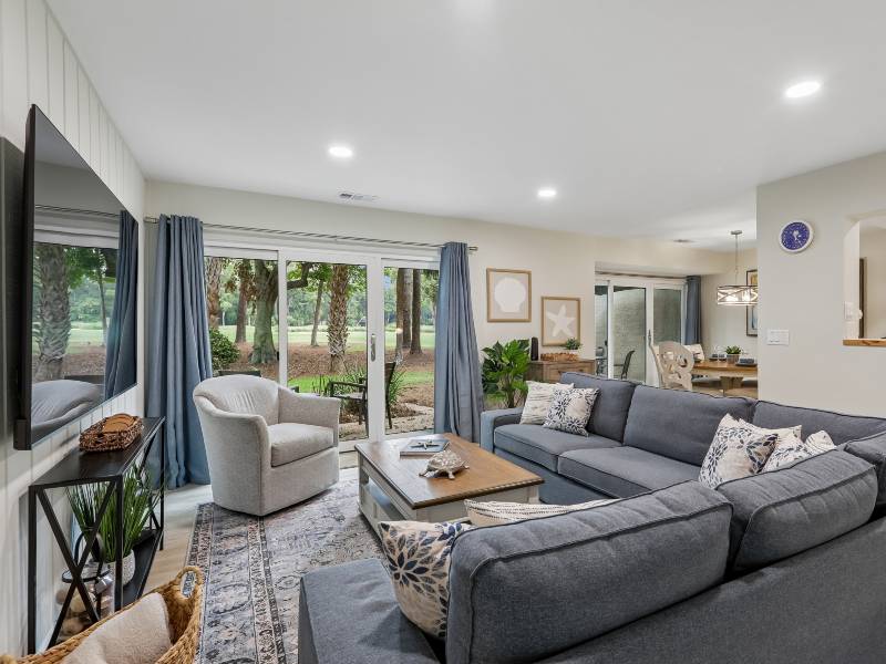 502 Plantation Club in Sea Pines Condo with Golf Course Views on Hilton Head Island