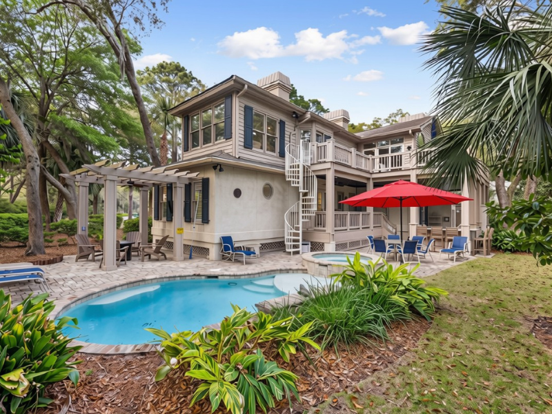 Fairway to Heaven Vacation Rental in Sea Pines Sea Pines Vacation Rental on Harbour Town Golf Course