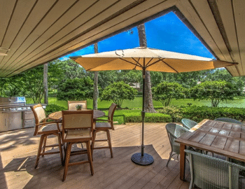 beach properties golf course porch view