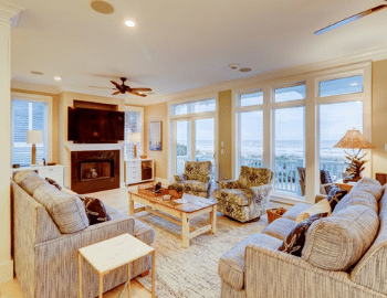 beach properties gorgeous living room view