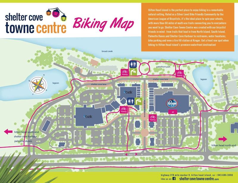 shelter cove bike map